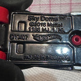 Silver Sky Dome DTX07 ©2016 Hot Wheels Diecast Car