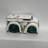 White Dairy Delivery ©2003 Hot Wheels Diecast Car