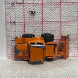 Orange Front End Loader 1/87 #211 #263  Majorette Diecast Car