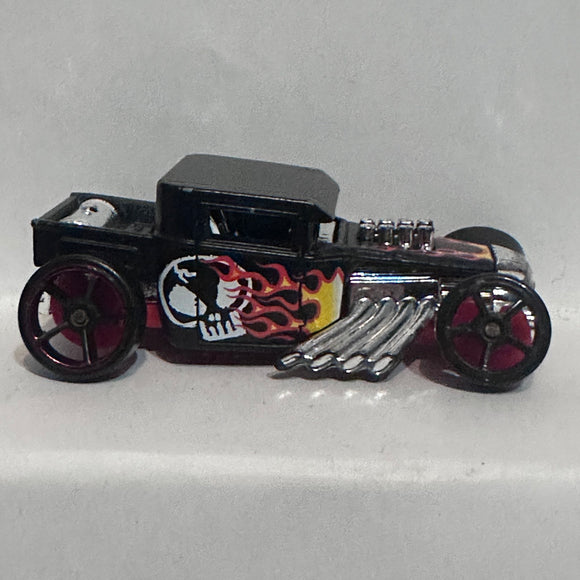 Black Bone Shaker Hot Wheels Diecast Car