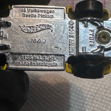 Yellow Mooneyes '49 Volkswagen Beetle Pickup FYB78 ©2018 Hot Wheels Diecast Car