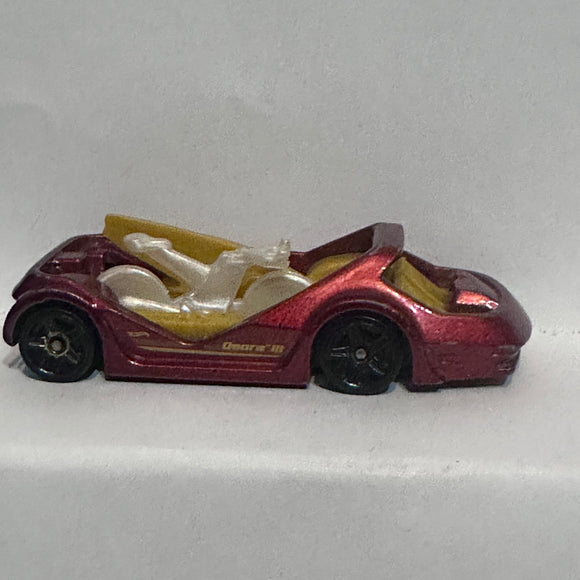 Red Deora III Hot Wheels Diecast Car