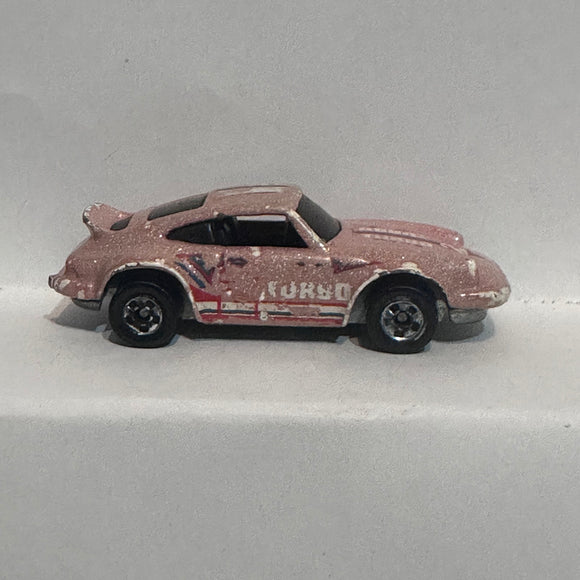 Pink Porsche Turbo ©1974 Hot Wheels Diecast Car