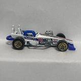 White Supermodified ©1997 Hot Wheels Diecast Car