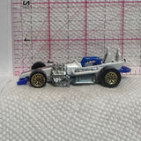 White Supermodified ©1997 Hot Wheels Diecast Car