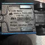 Blue Morgan AeroMax 2009 1/57 ©2008 Matchbox Diecast Car