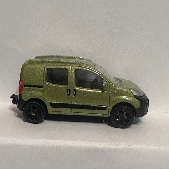 Green Bipper Peugeot 205H Majorette Diecast Car