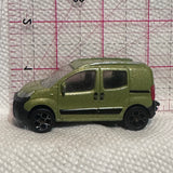 Green Bipper Peugeot 205H Majorette Diecast Car