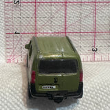 Green Bipper Peugeot 205H Majorette Diecast Car