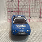 Blue 1228 Police Car Unbranded Diecast Car