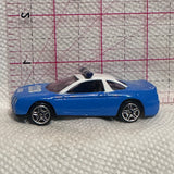 Blue 1228 Police Car Unbranded Diecast Car