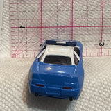 Blue 1228 Police Car Unbranded Diecast Car