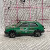 Green Golf GTI 1/56 #235 Majorette Diecast Car