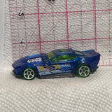 Blue Xone Drift Rod DTY12 ©2016 Hot Wheels Diecast Car