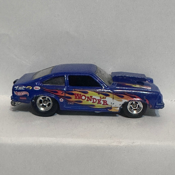 Blue Wonder '74 Chevrolet Vega Pro Stock ©2010 Hot Wheels Diecast Car