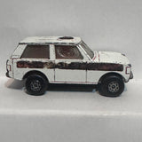 White #20 Police Patrol ©1975 Matchbox Diecast Car