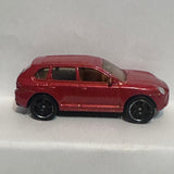 Red Porsche Cayenne Turbo H1861 ©2004 Matchbox Diecast Car
