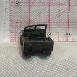 Green Army Jeep #11 Sheet-N-Snow ©1976 Matchbox Diecast Car