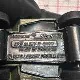 Green Army Jeep #11 Sheet-N-Snow ©1976 Matchbox Diecast Car