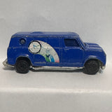 Blue ABC News Van Unbranded Diecast Car