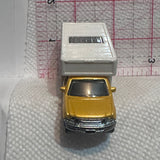 Yellow Secure Move & Lock Moving Truck ©2008 Matchbox Diecast Car