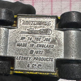 Yellow #74 Toe Joe ©1972 Matchbox Diecast Car