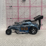 Blue 919 Fiat 500C ©1999 Hot Wheels Diecast Car