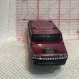 Red Hummer H2 Maisto Diecast Car