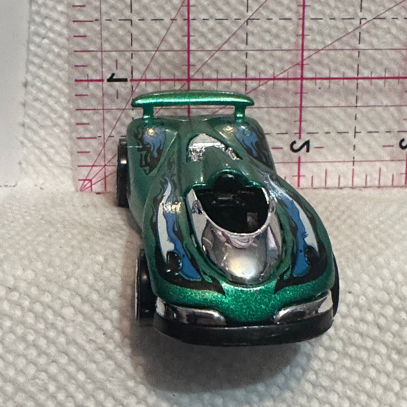 Green Speed Shark ©1990 Hot Wheels Diecast Car – GwynnSportscards