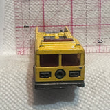Yellow Fire Engine Eater Truck 9640 ©1976 Hot Wheels Diecast Car