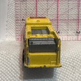 Yellow Fire Engine Eater Truck 9640 ©1976 Hot Wheels Diecast Car