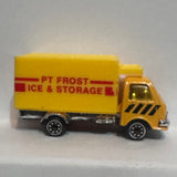 Yellow PT Frost Ice & Storage Delivery Truck Unbranded Diecast Car
