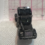 Black Kenworth Conv W900 Aerodyne Yatming Diecast Car