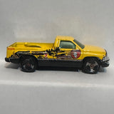 Yellow Dodge Ram Truck  Hot Wheels Diecast Car