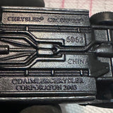 Silver Chrysler Crossfire #6062 ©2003 Motor Max Diecast Car