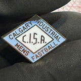 CISA Calgary Industrial Mens Fastball  Lapel Pin
