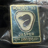 Roadeo '93 Jasper 10th Anniversary Beaver  Lapel Pin