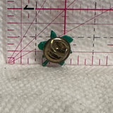 White Flower  Lapel Pin