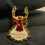 Red Deer City Alberta Logo  Lapel Pin