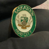 Saskatoon Hub City Crest Emblem  Lapel Pin