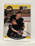 #296 Vladimir Krutov Vancouver Canucks 90-91 Proset Hockey Card