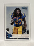 #310 Darrell Henderson Rated Rookie Los Angeles Rams 2019 Donruss Football Card
