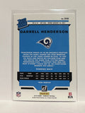 #310 Darrell Henderson Rated Rookie Los Angeles Rams 2019 Donruss Football Card