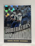Dom-33 Russell Wilson Dominators Seattle Seahawks 2019 Donruss Football Card