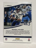 Dom-33 Russell Wilson Dominators Seattle Seahawks 2019 Donruss Football Card