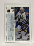 #28 Don Barber Minnesota North Stars 90-91 Upper Deck Hockey Card