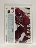 #26 Joe Nieuwendyk Calgary Flames 90-91 Upper Deck Hockey Card