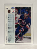 #20 Don Maloney New York Islanders 90-91 Upper Deck Hockey Card