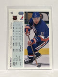 #16 Randy Wood New York Islanders 90-91 Upper Deck Hockey Card