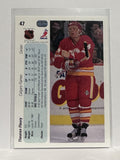 #47 Theoren Fleury Calgary Flames 90-91 Upper Deck Hockey Card